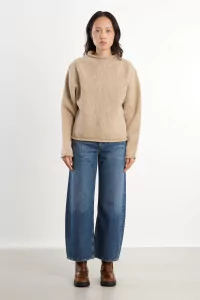 Shetland Wool No Regrets Sweater – Biscuit | Centre Commercial