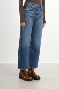 Low Curve Crop Regenerative Cotton Jean – Curb | Centre Commercial