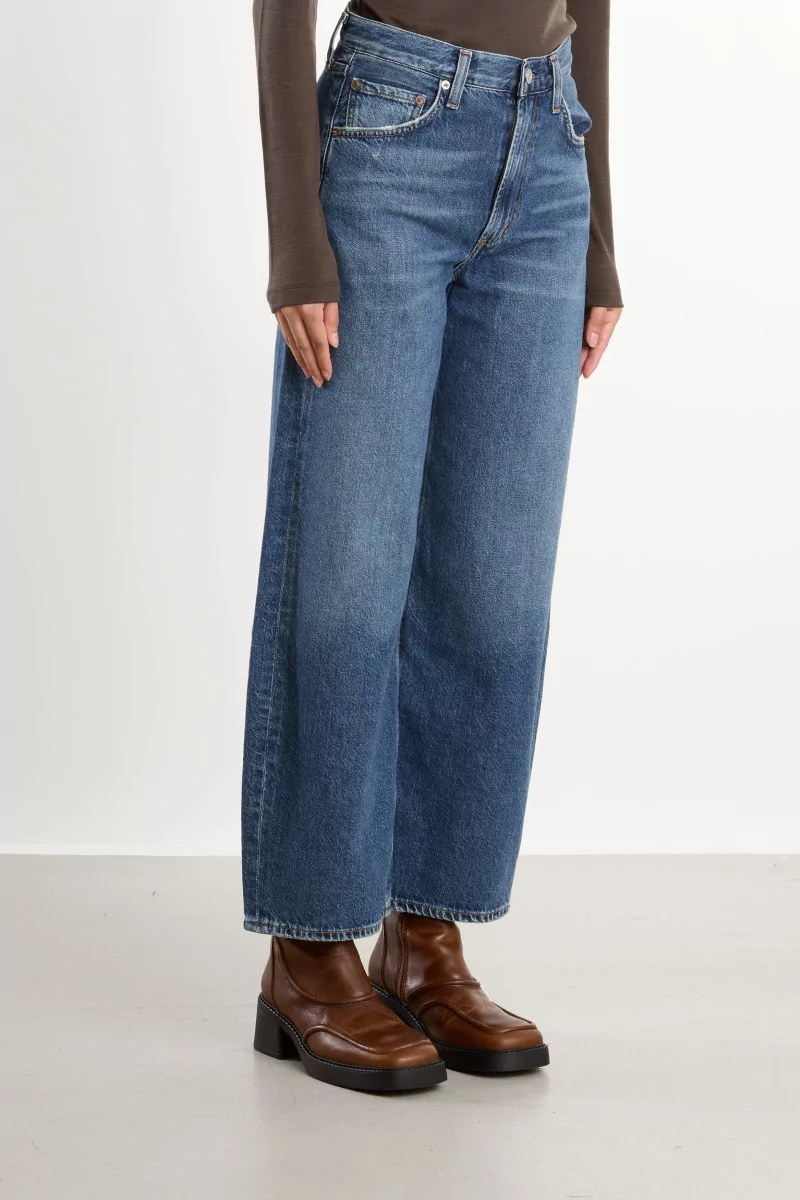 Jean Femme Coton Régénératif Low Curve Crop – Curb | Centre Commercial