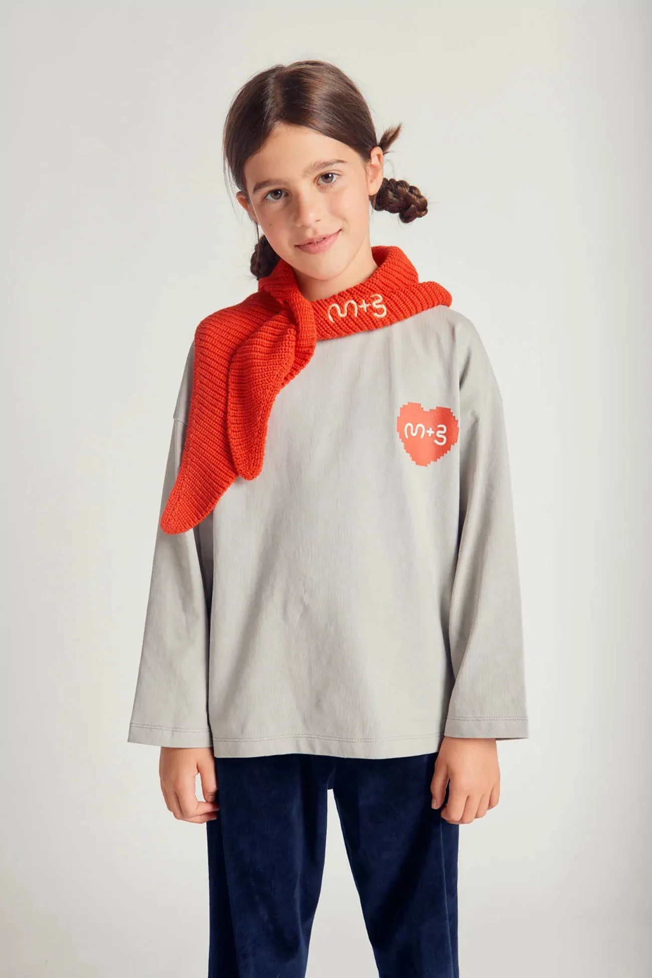 Kids Triangle Cotton Scarf MARU+BO – Fiesta | Centre Commercial