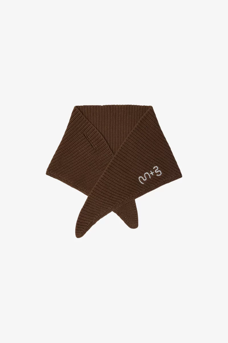 Écharpe Triangle Enfant Coton MARU+BO – Bison | Centre Commercial