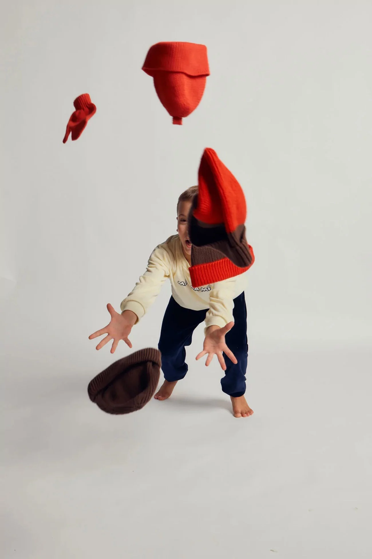Bonnet Enfant Tricot Coton MARU+BO – Bison | Centre Commercial