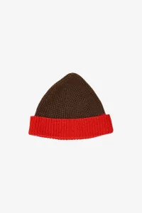 Kids Knitted Cotton Beanie MARU+BO – Bison | Centre Commercial
