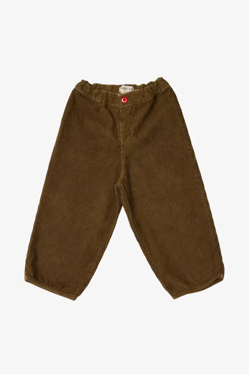 Pantalon Ballon Velours Côtelé MARU+BO – Sepia | Centre Commercial