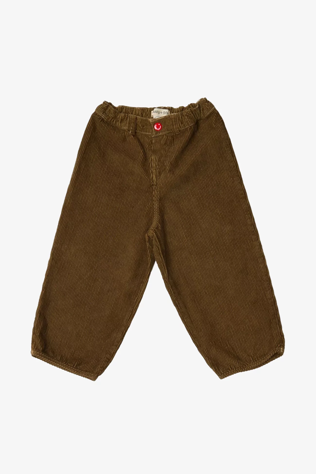Pantalon Ballon Velours Côtelé MARU+BO – Sepia | Centre Commercial