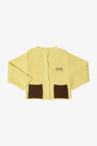 Cardigan Enfant Coton MARU+BO – Lemonade | Centre Commercial