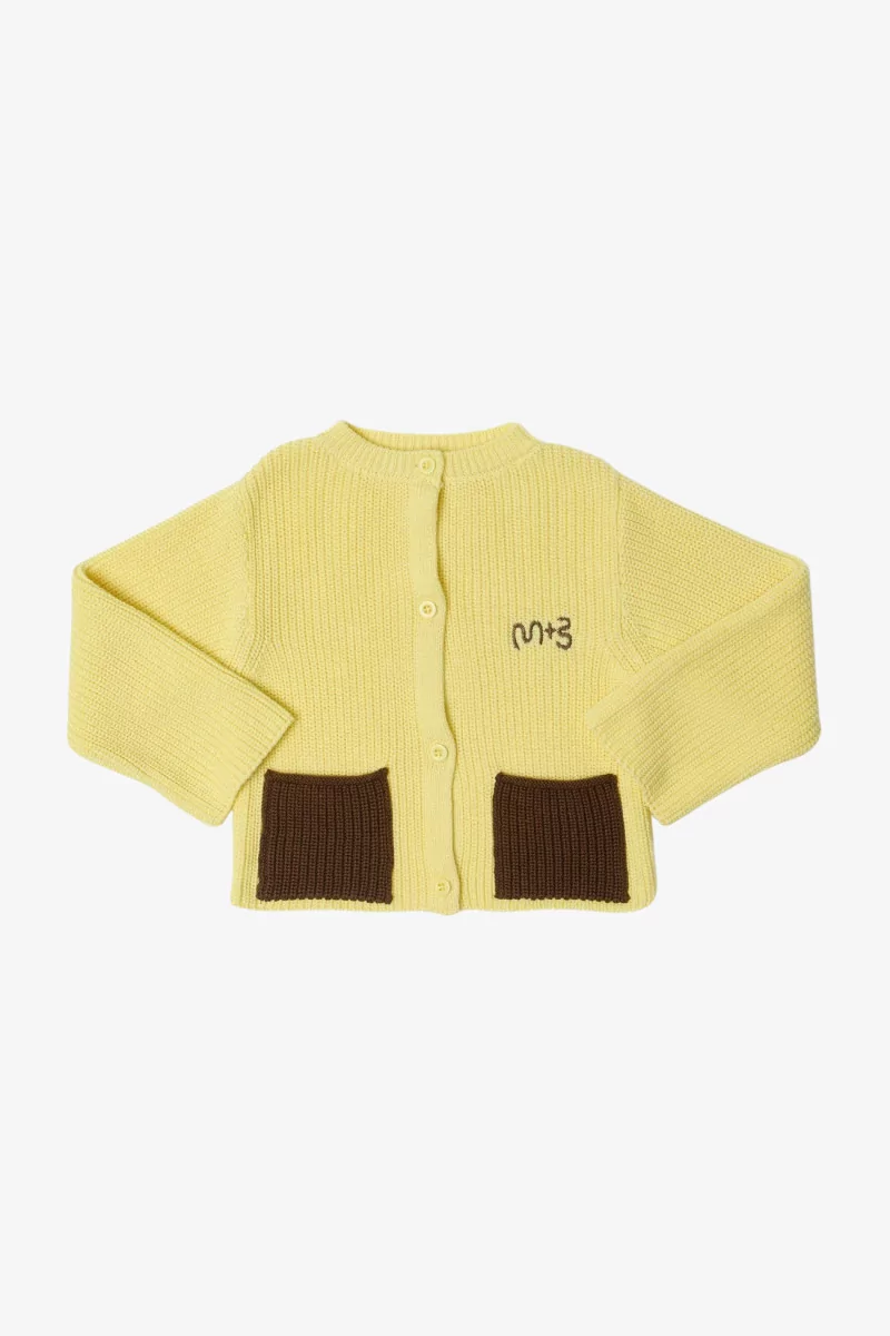 Cardigan Enfant Coton MARU+BO – Lemonade | Centre Commercial