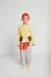 Cardigan Enfant Coton MARU+BO – Lemonade | Centre Commercial