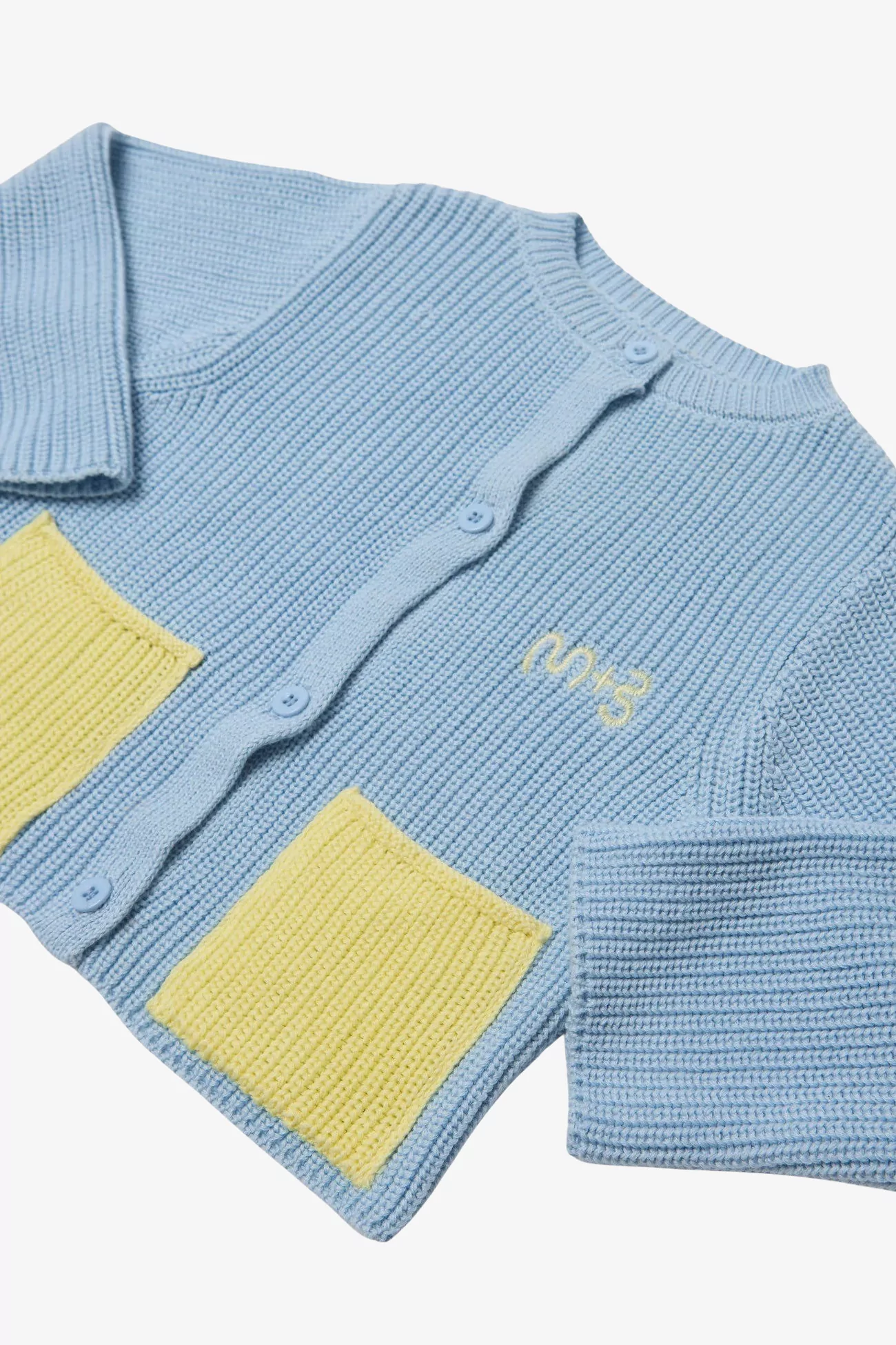 Cardigan Enfant Coton MARU+BO – Artic Ice | Centre Commercial