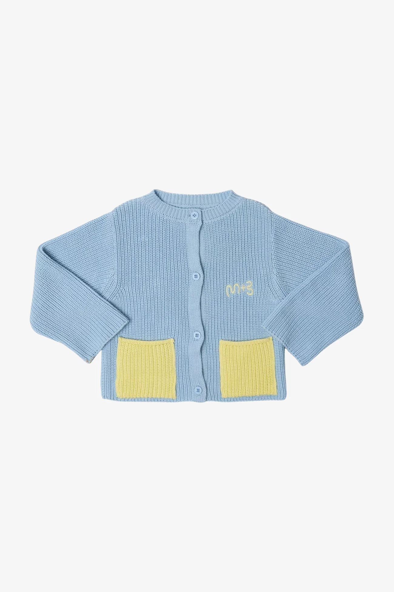 Cardigan Enfant Coton MARU+BO – Artic Ice | Centre Commercial