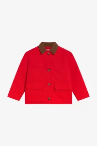 Kids Quilted Flint Jacket The New Society – Chinese Red | Centre Commercial