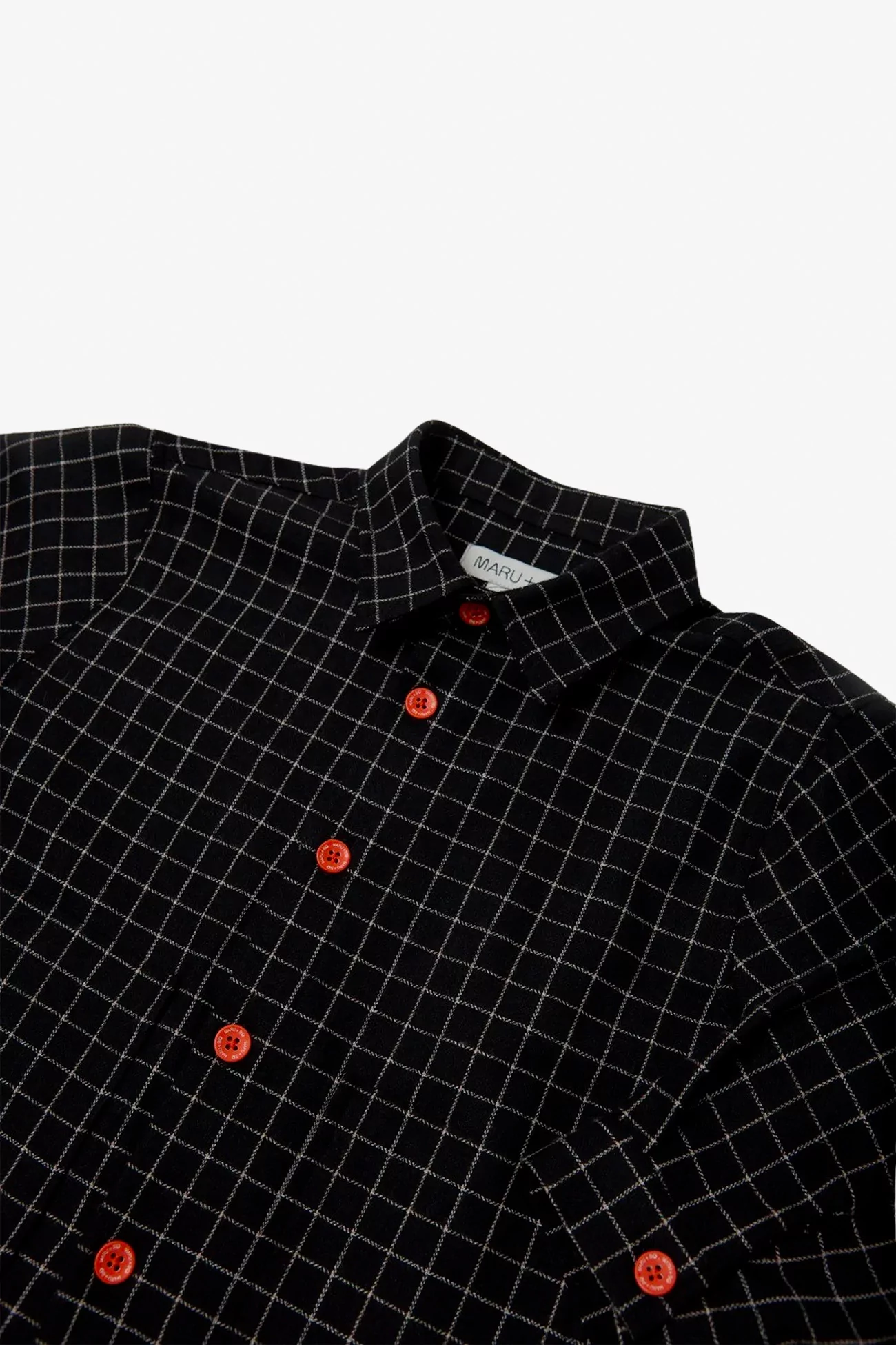 Chemise Carreaux Enfant à Poches Maru+Bo – Black | Centre Commercial