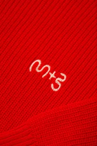 Pull Enfant Coton Logo Brodé Maru+Bo – Jasper Red | Centre Commercial