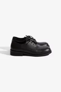 Derbies Old Buster Paracia – Calfskin Black | Centre Commercial