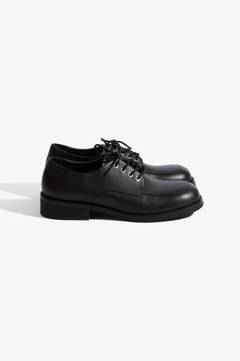 Derbies Old Buster Paracia – Calfskin Black | Centre Commercial