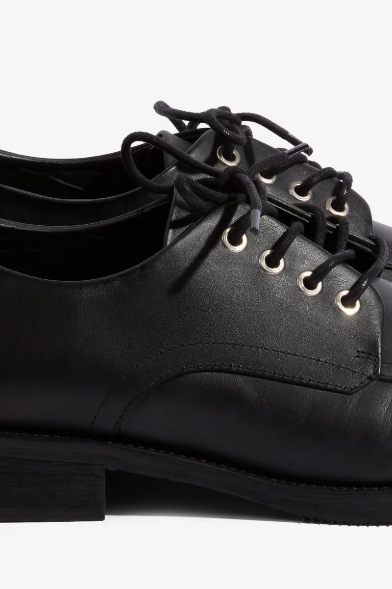 Derbies Old Buster Paracia – Calfskin Black | Centre Commercial