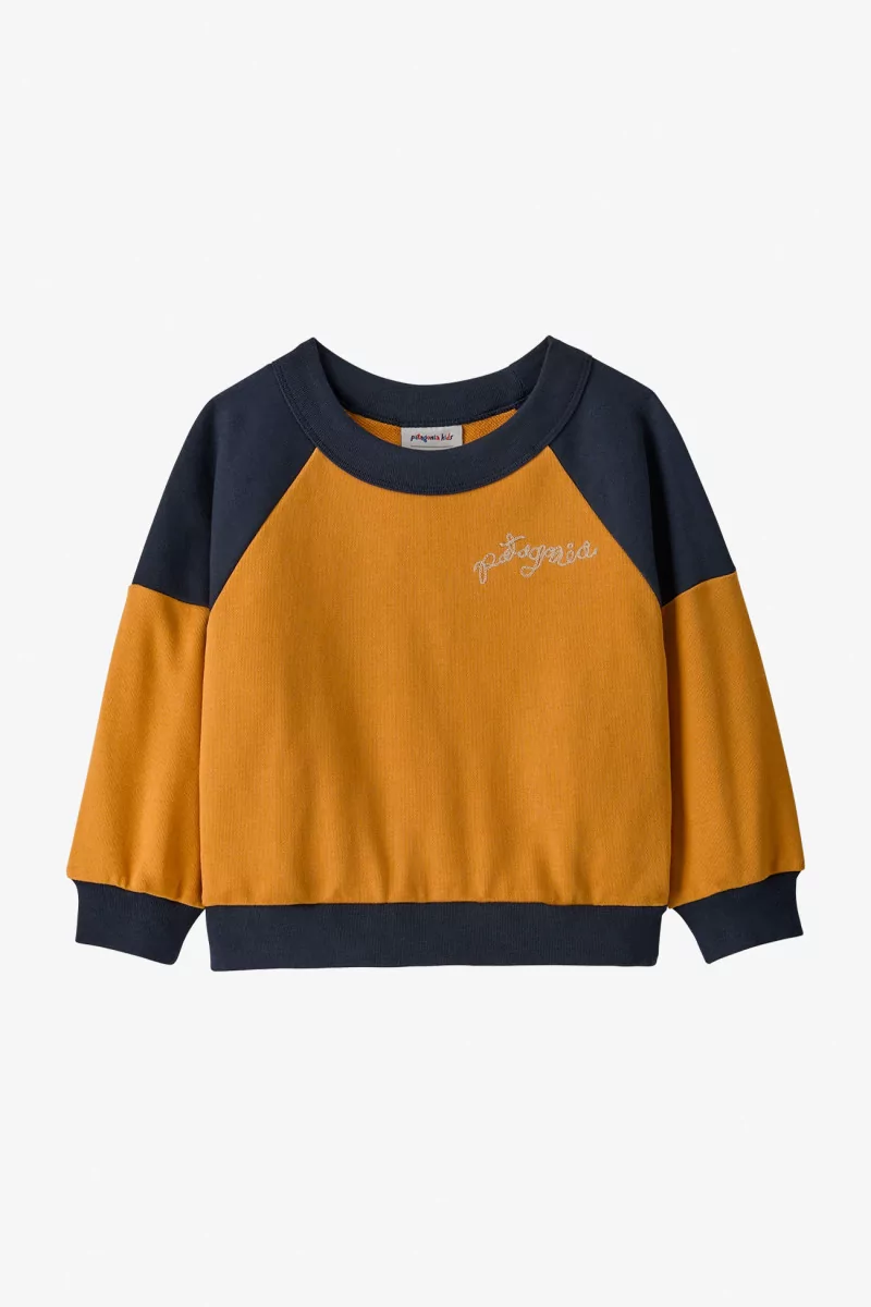Patagonia Baby Crew Cotton Sweatshirt – Dried Mango | Centre Commercial
