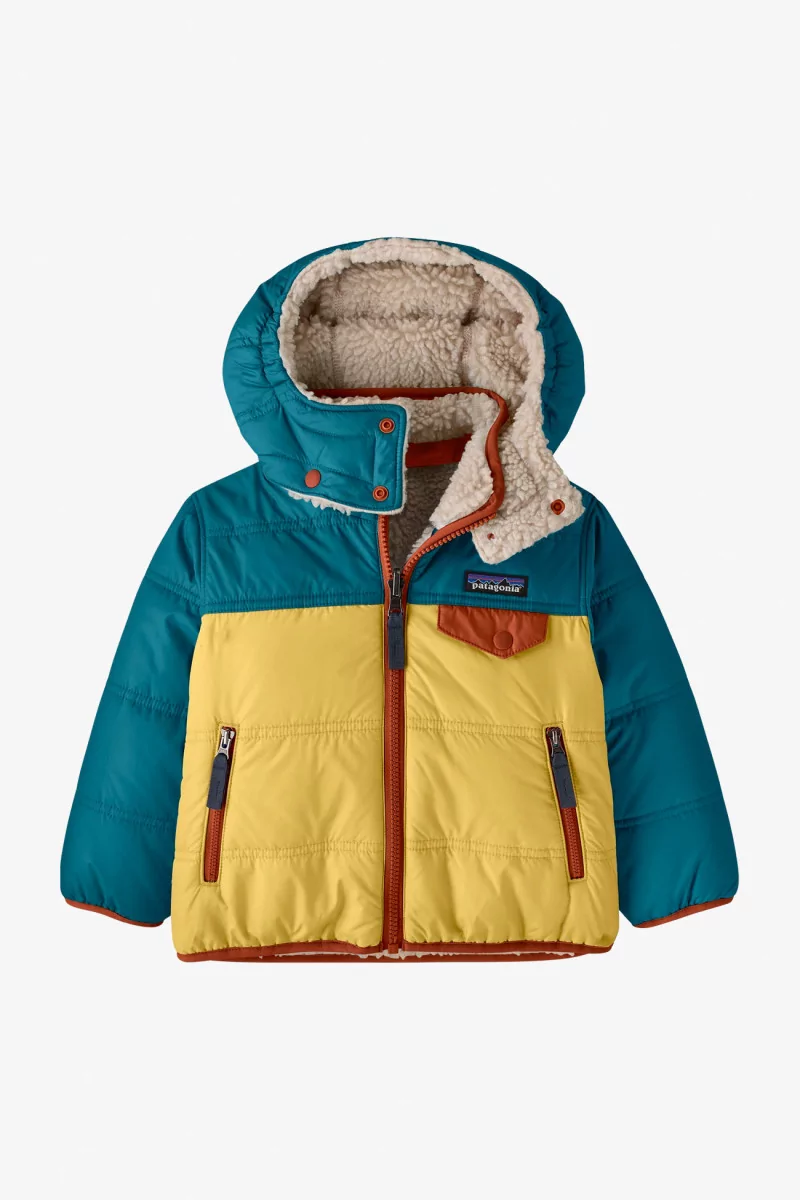 Patagonia Baby Reversible Tribbles Hoody – Limeston Yellow | Centre Commercial