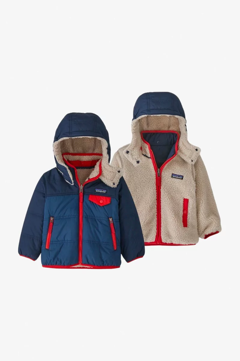 Patagonia Baby Reversible Tribbles Hoody – Stone Blue | Centre Commercial