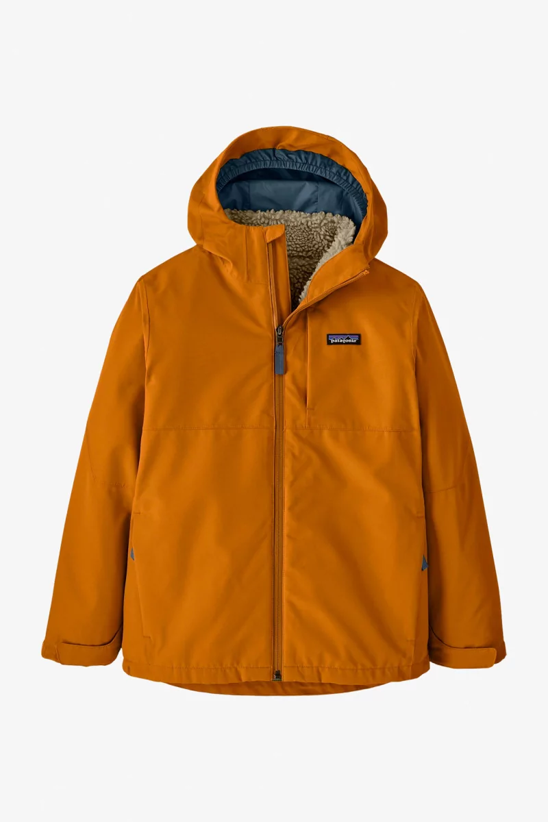 Patagonia Kids 4-in-1 Everyday Jacket – Cinnamon Brown | Centre Commercial