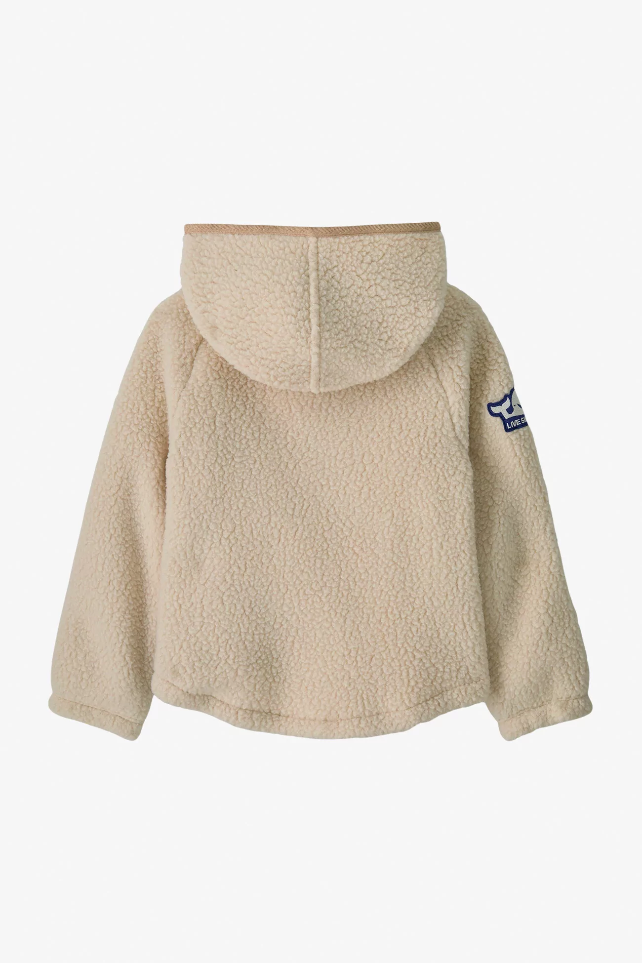 Patagonia Baby Retro Pile Hooded Fleece Jacket – Dark Natural | Centre Commercial