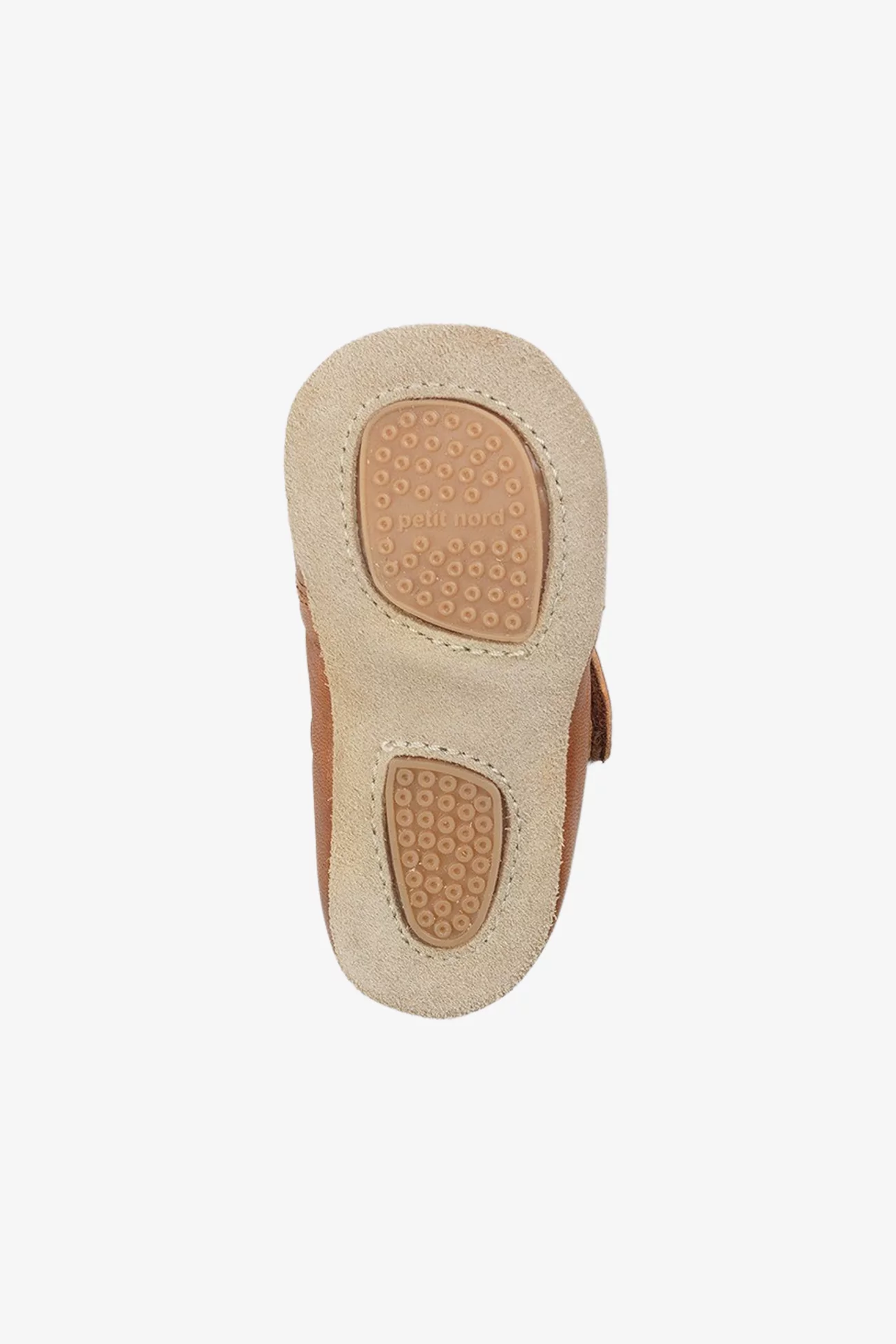 Baby Leather Velcro Shoe – Cognac | Centre Commercial