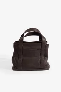 Sac Cawley Quilted Nappa Mini Tote – Brown | Centre Commercial