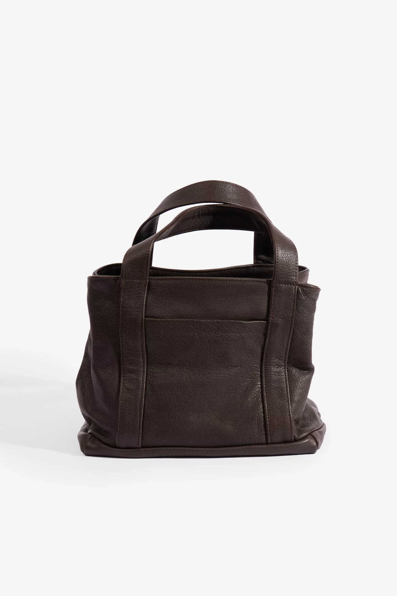 Cawley Quilted Nappa Mini Tote – Brown | Centre Commercial