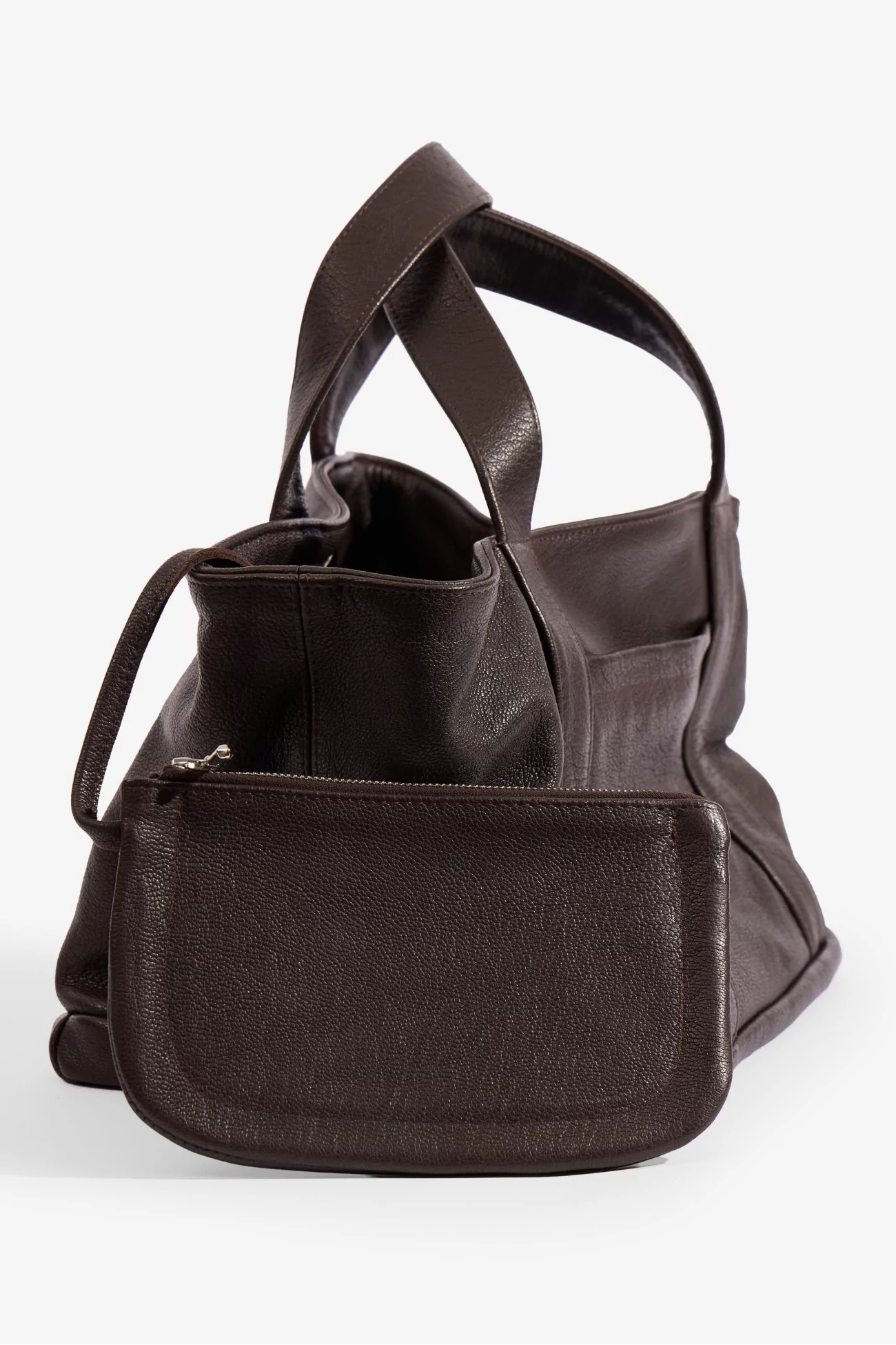 Sac Cawley Quilted Nappa Mini Tote – Brown | Centre Commercial