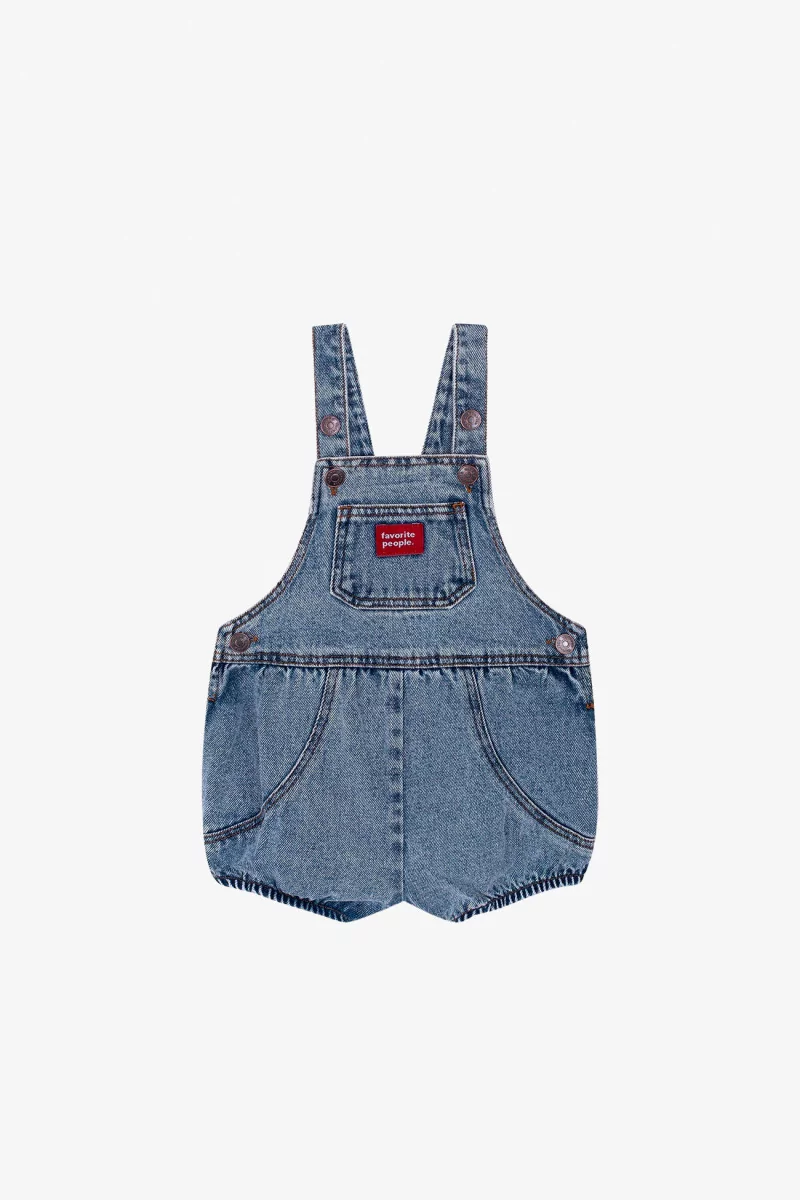 Combinaison Bébé Denim Old Bike – Bleu | Centre Commercial