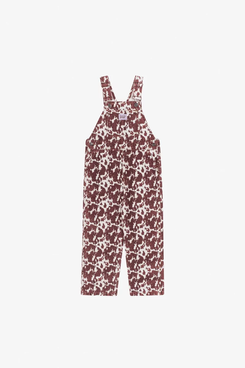 Salopette Enfant Coton Picnic – Marron | Centre Commercial