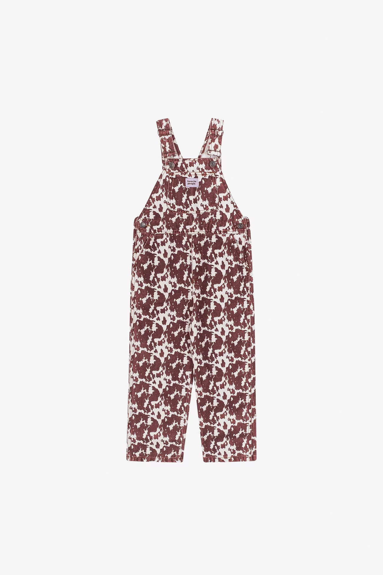 Salopette Enfant Coton Picnic – Marron | Centre Commercial
