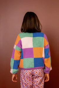 Kids Wool Cashmere Crayons Sweater – Multicolor | Centre Commercial