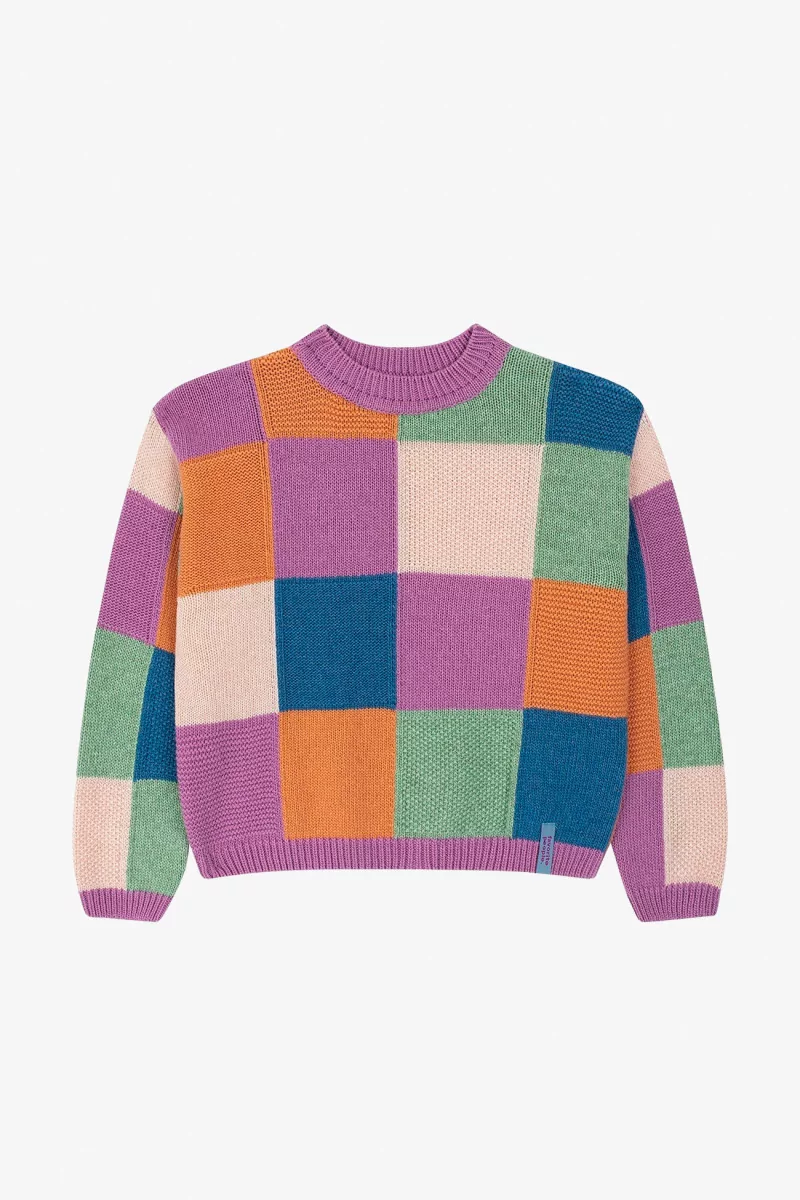 Pull Enfant Laine Cachemire Crayons – Multicolore | Centre Commercial