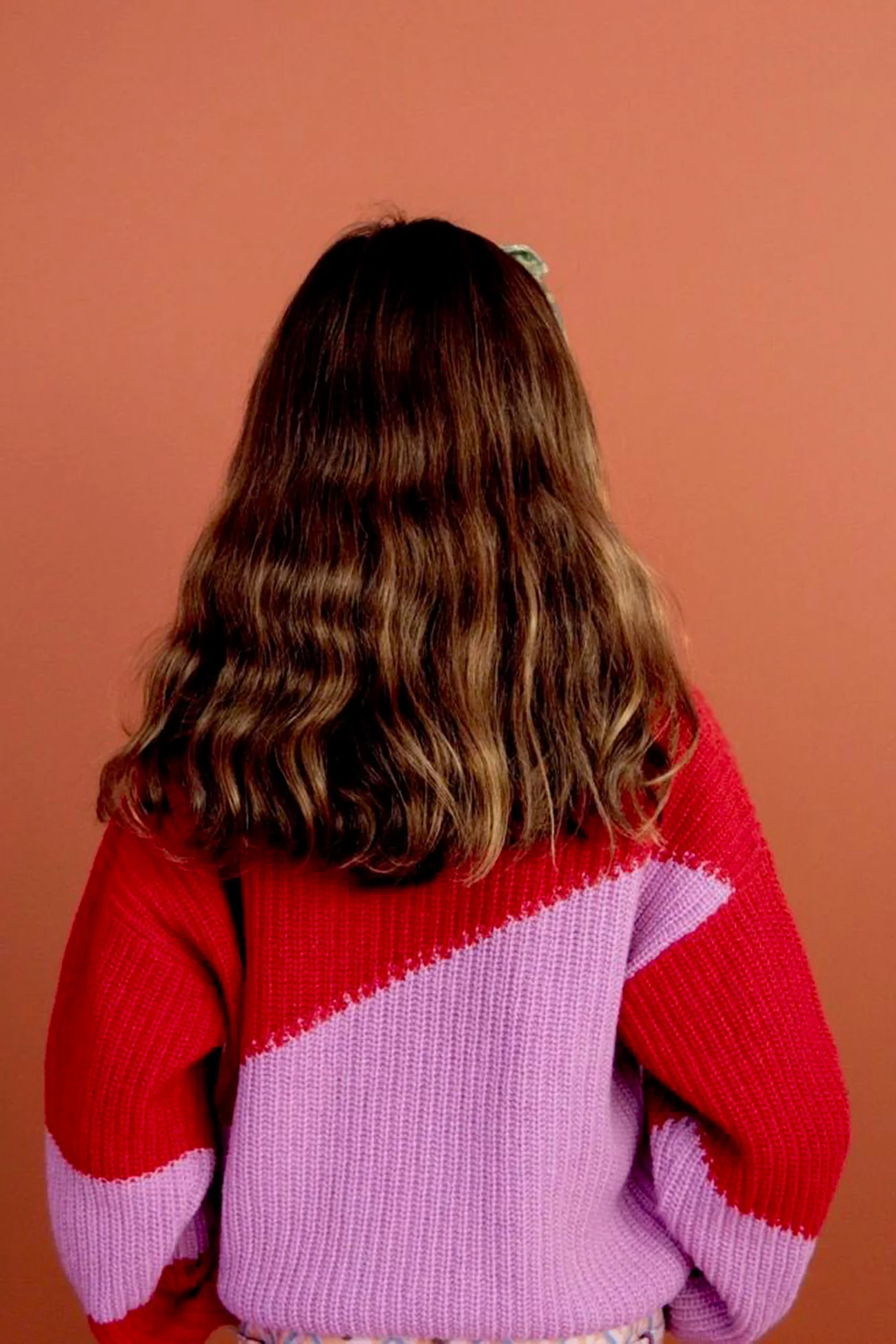 Pull Enfant Laine Cachemire Little Sister – Rouge | Centre Commercial