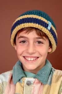 Kids Wool Band Beanie – Green | Centre Commercial