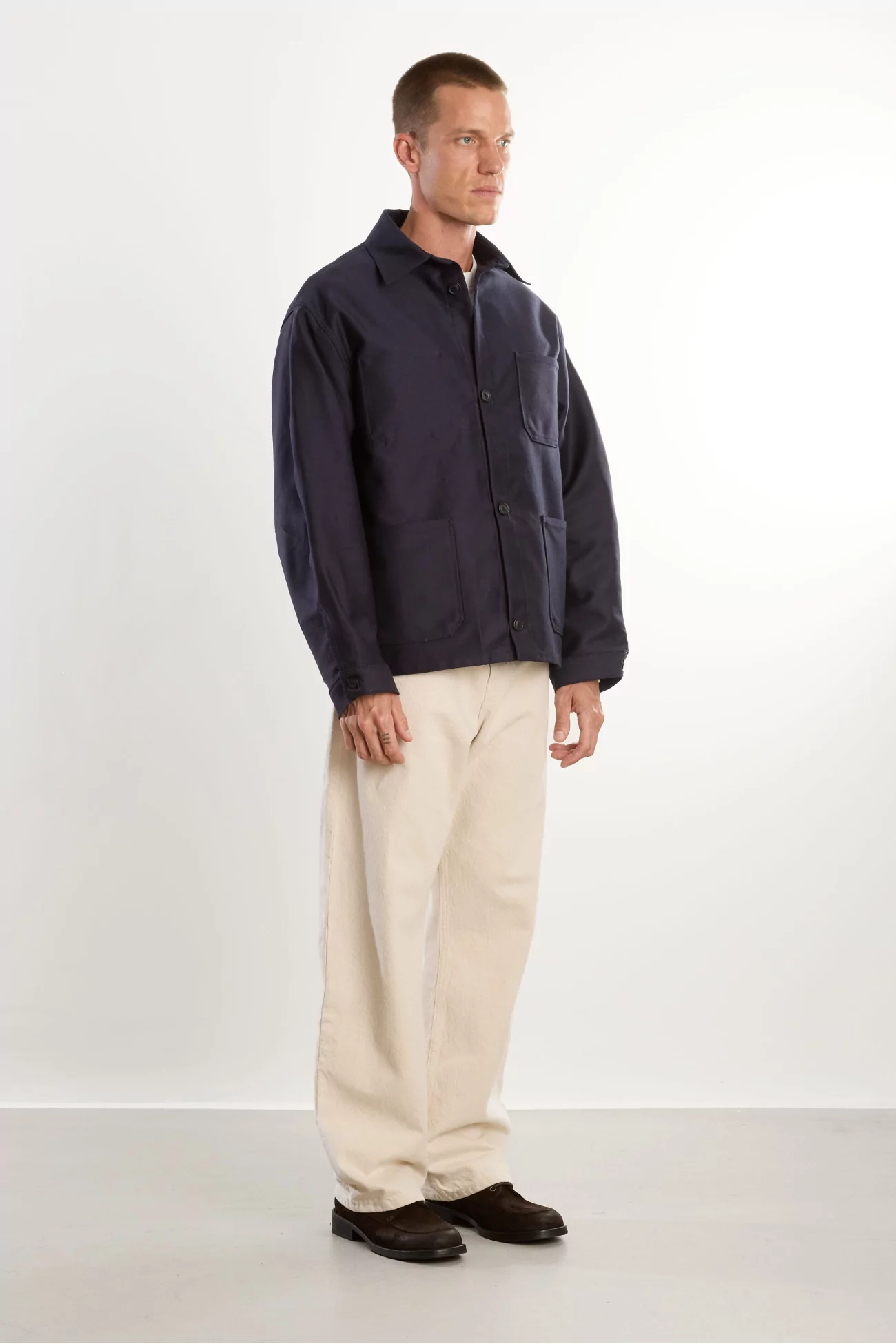 Veste Homme Centre Commercial Molestine – Marine | Centre Commercial