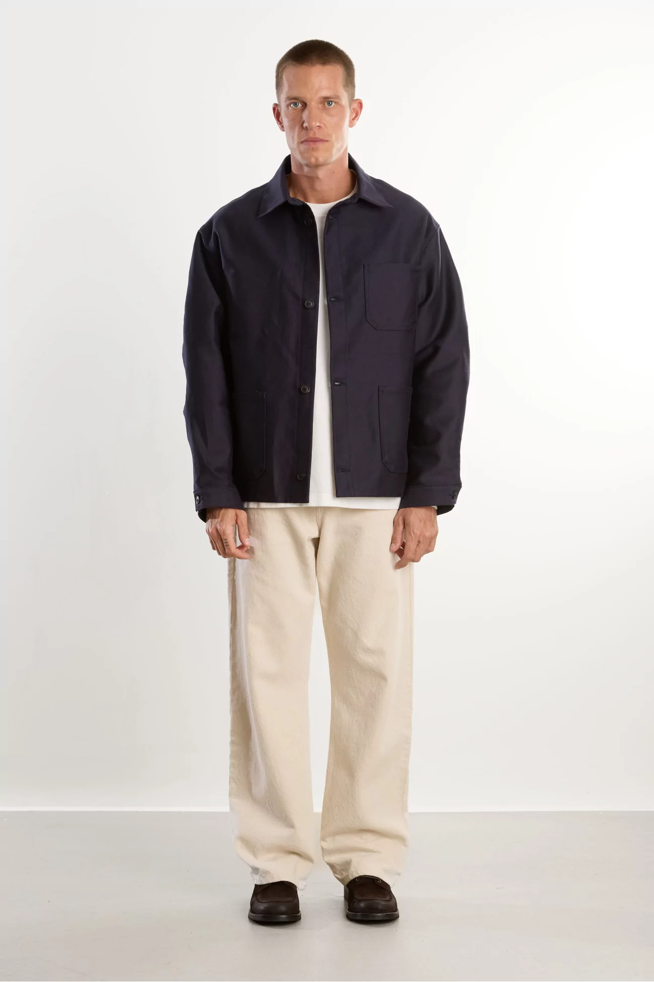 Veste Homme Centre Commercial Molestine – Marine | Centre Commercial