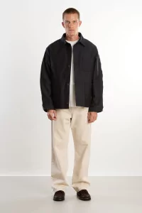 Centre Commercial Molestine Jacket Men – Black | Centre Commercial