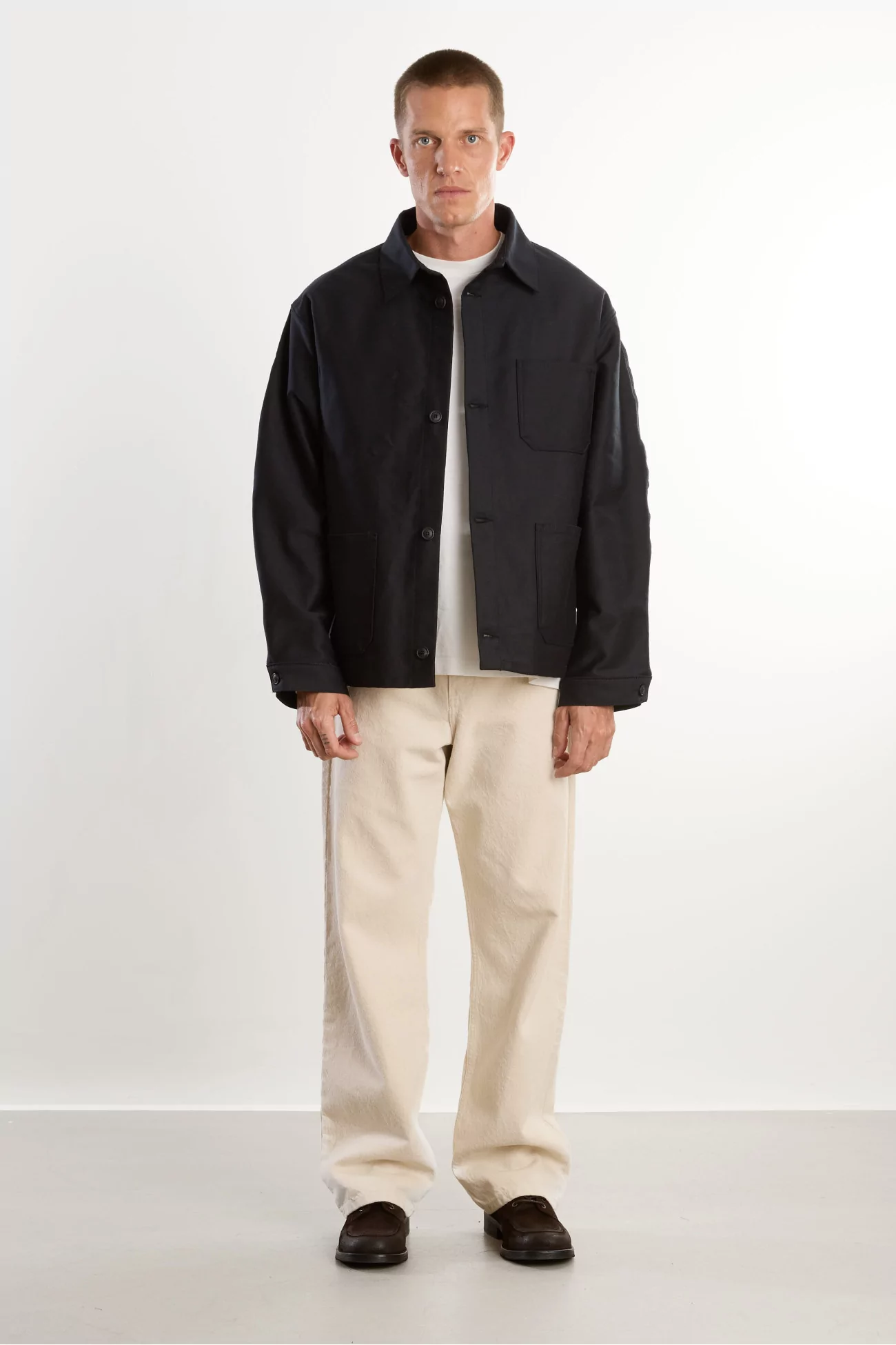 Centre Commercial Molestine Jacket Men – Black | Centre Commercial