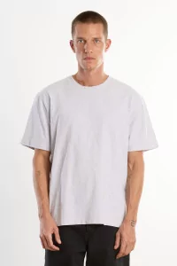 Men's Organic Cotton Regular Fit T-shirt - Heather Gray | Centre Commercial