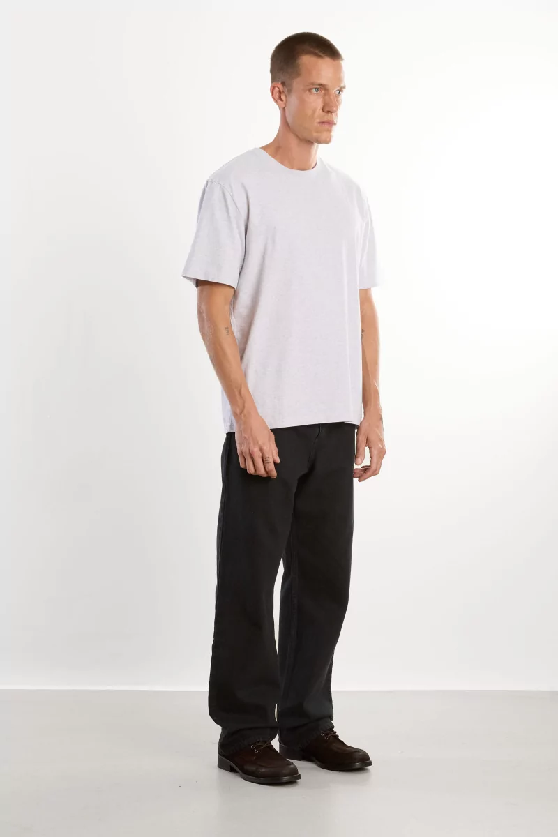 Men's Organic Cotton Regular Fit T-shirt - Heather Gray | Centre Commercial