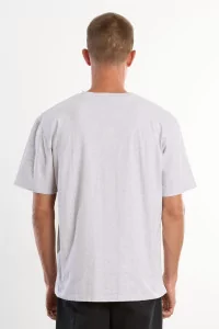 Men's Organic Cotton Regular Fit T-shirt - Heather Gray | Centre Commercial