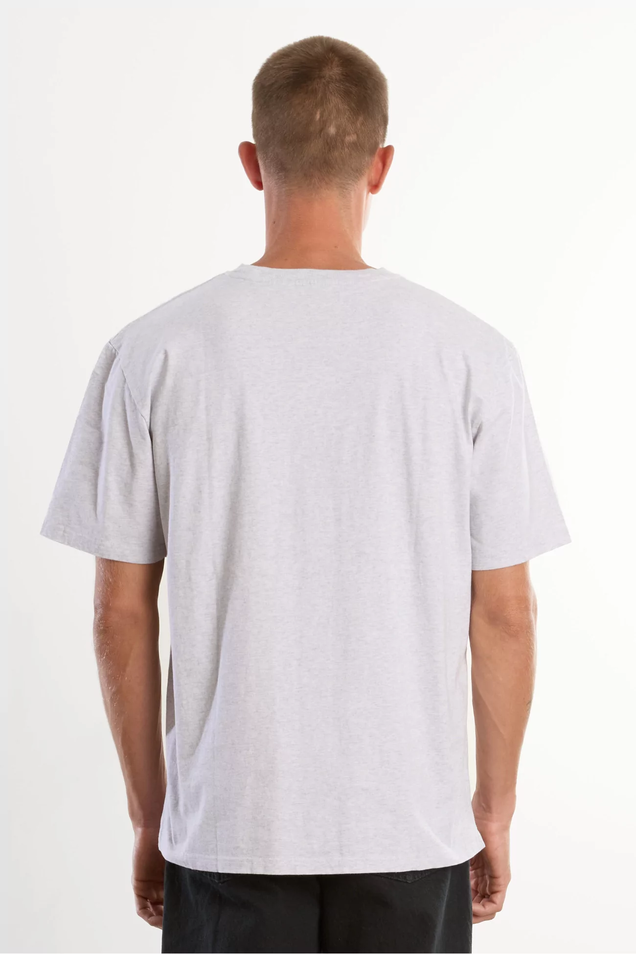 Men's Organic Cotton Regular Fit T-shirt - Heather Gray | Centre Commercial