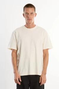 T-shirt Homme Coton Bio Regular Fit - Cannoli Cream | Centre Commercial