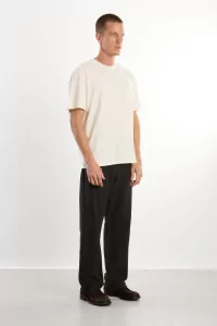 T-shirt Homme Coton Bio Regular Fit - Cannoli Cream | Centre Commercial