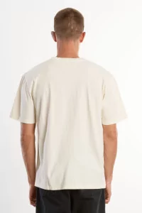 Men's Organic Cotton Regular Fit T-shirt - Cannoli Cream | Centre Commercial