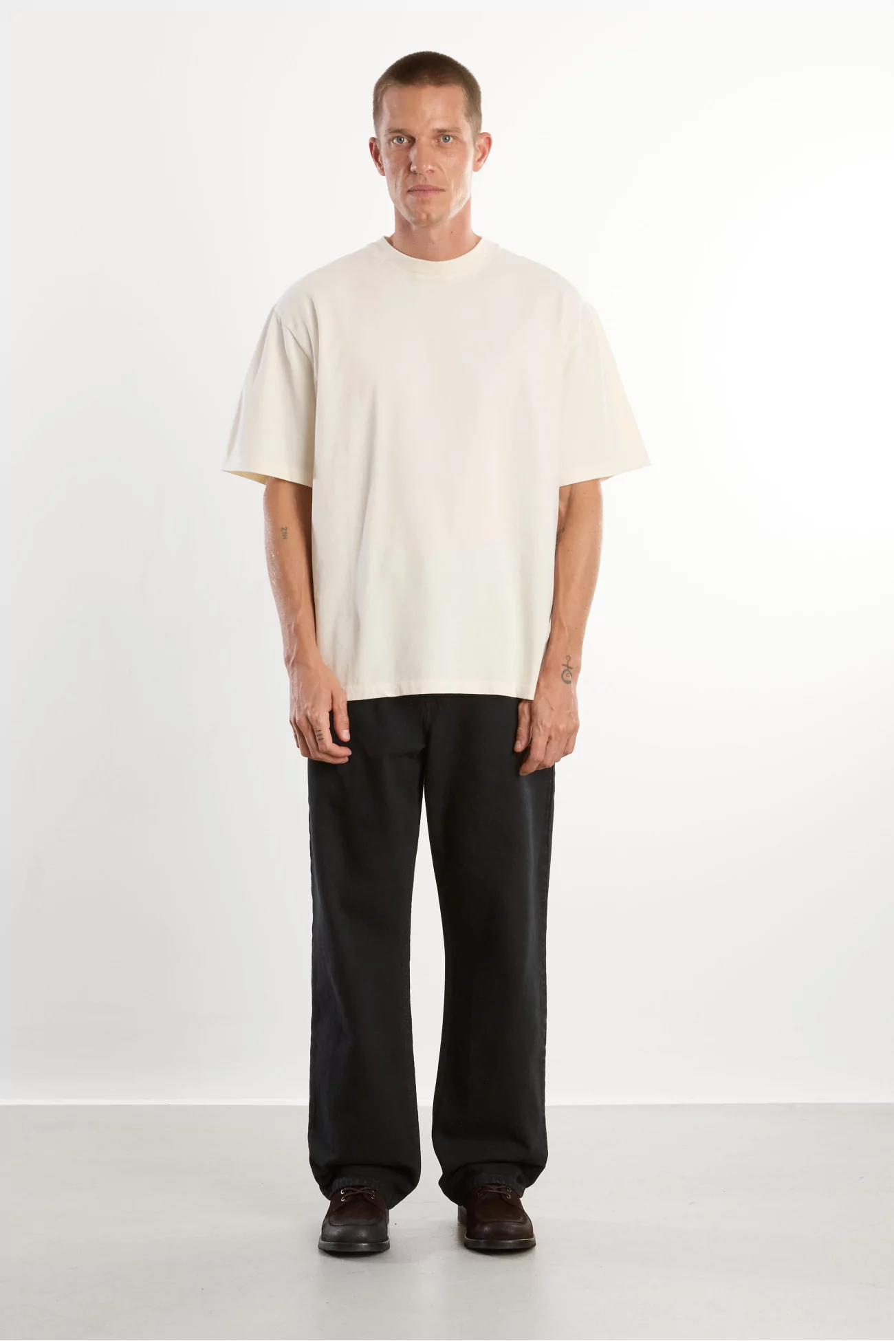 T-shirt Homme Coton Bio Regular Fit - Cannoli Cream | Centre Commercial