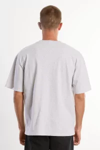 T-shirt Oversize Homme Coton Bio - Heather Gray | Centre Commercial