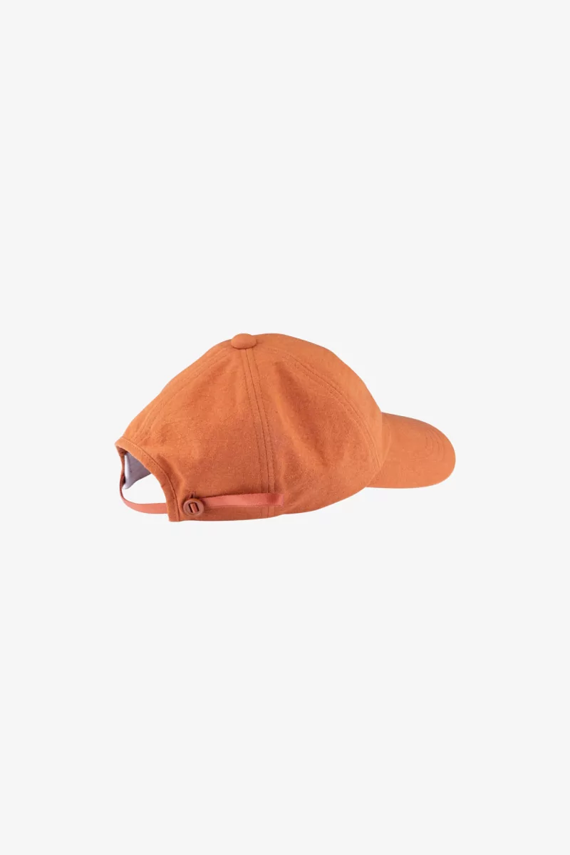 Casquette Coton Laine MAN-TLE Shallow – Rust Wool | Centre Commercial